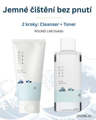 Rychlé schéma: Cleanser → Toner (AM + SPF / PM + krém). Ulož si 🤍 Jemné čištění bez pnutí ve 2 krocích: 1) Cleanser (nízké...